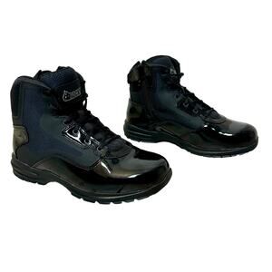 Rocky Cadet 6" Black Side Zip Public Service Boot Size 11M RKD0105 Utility